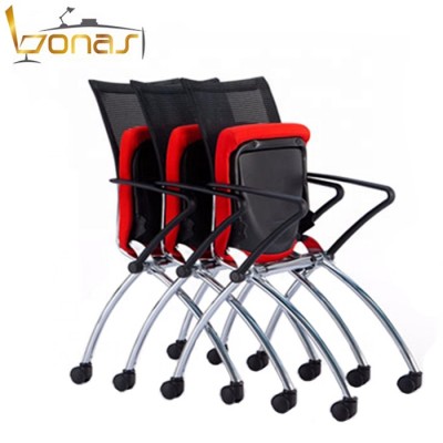 Modern meeting chair stackable conference room training chair school study training chairs