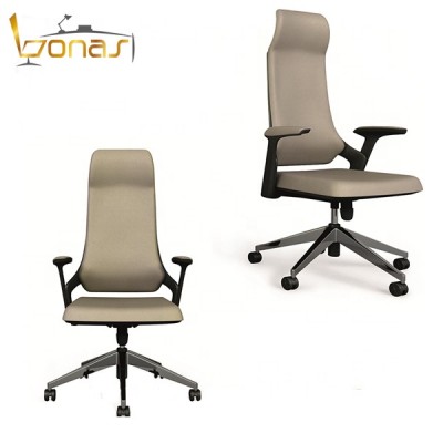 office chair leather brown chair office swivel chair use for home or furniture